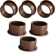6 Bucha De Bronze 20mm Eixo Motor Rossi Dz Nano Atto Dz3 Dz4 6 Bucha De Bronze 20mm Eixo Motor Rossi Dz Nano Atto Dz3 Dz4