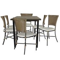 6 Cadeiras Gramado Pequi Mesa De Jantar Jogo De Jardim 6 Cadeiras Gramado Pequi Mesa De Jantar Jogo De Jardim