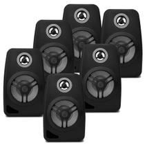 6 Caixa De Som Ambiente Tsr Orion Preta 4 Polegadas 55w Rms 6 Caixa De Som Ambiente Tsr Orion Preta 4 Polegadas 55w Rms