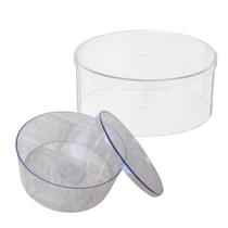 6 Caixa Organizadora Redonda 12cm Cake Box Utilidades Oldani