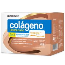 6 caixas colageno hidro 2 em 1 sache 30 x 10g verisol maxinutri