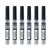 6 Caixas De Refil De Lápis Mecânico Longo De 60mm HB, Acessórios Para Desenho Artístico 03 05 07 09 6 Caixas De Refil De Lápis Mecânico Longo De 60mm HB, Acessórios Para Desenho Artístico 03 05 07 09