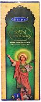 6 Caixas Incenso Satya Hexagonal 20 Varetas- Escolha O Aroma