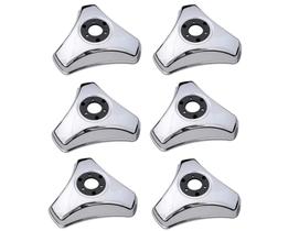 6 Calota 3 Pontas Aro 16 17,5 Metal Caminhao Rodoar