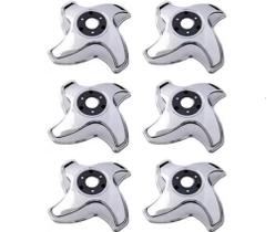 6 Calota 4 Pontas Aro 16 17,5 Metal Caminhao Rodoar 6 Calota 4 Pontas Aro 16 17,5 Metal Caminhao Rodoar