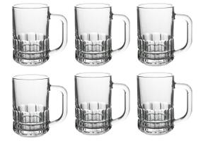 6 Canecas de Chopp e Cerveja Munich Vidro Lotusglass 300ml