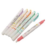 6 Canetas Cores Pastel Marca texto que apaga apagável - TENFON 6 Canetas Cores Pastel Marca texto que apaga apagável - TENFON