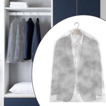 6 Capa De Roupa G - Tnt Branco 60x165cm Terno/camisa/vestido 6 Capa De Roupa G - Tnt Branco 60x165cm Terno/camisa/vestido