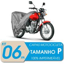 6 CAPAS COBRIR MOTO IMPERMEÁVEL PROTEÇÃO Uv P
