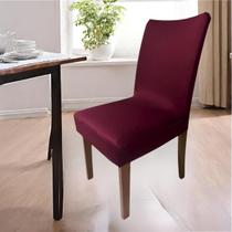 6 Capas Laváveis P/ Proteger Cadeiras Jantar C/ Estofados