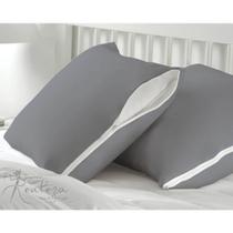 6 Capas Protetoras de Travesseiro Malha Gel 50x70 com Zíper