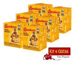 6 Cesta De Natal Bauducco Pequena 15 Itens - Caixa Fechada 6 Cesta De Natal Bauducco Pequena 15 Itens - Caixa Fechada