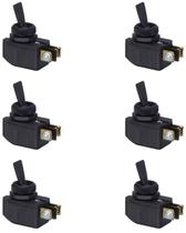 6 Chave Alavanca Unipolar Margirius CS-301D 6A Preta