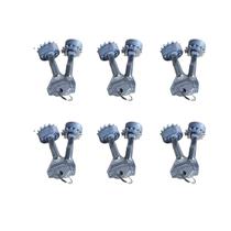 6 Cilindro Polyforte Trava Lateral Porta De Rolo Mesma Chave