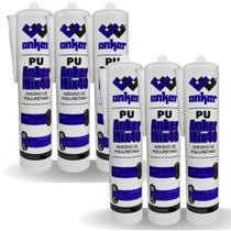 6 Cola Pu 40 Profissional Placa Revestimento Pvc 3d