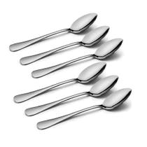 6 Colher de Sopa Inox Talheres Jantar Restaurante Inox