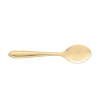 6 Colheres de Mesa Lyor Gastro Dourado de Aço Inox 19cm 6 Colheres de Mesa Lyor Gastro Dourado de Aço Inox 19cm