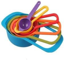 6 Colheres Medidoras P/ Cozinha Medidor Xícara Confeiteiros