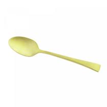 6 Colheres para Mesa de Aço Inox Berna Champanhe Fosco Wolff 6 Colheres para Mesa de Aço Inox Berna Champanhe Fosco Wolff