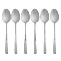 6 Colheres para Mesa Viena Aço Inox Wolff 6 Colheres para Mesa Viena Aço Inox Wolff