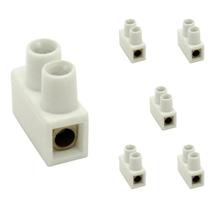 6 Conector Borne Fêmea 1 Via 41A Steck S71362 6,00mm