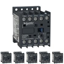 6 Contator Auxiliar Modelo CA2KN22M7 10A 2NA 2NF Schneider 6 Contator Auxiliar Modelo CA2KN22M7 10A 2NA 2NF Schneider