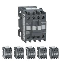 6 Contator EasyPact TVS 9A 3P Bobina 220VCA 1NA Schneider