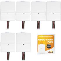 6 Controle Farol Alto Carro Moto 12v Tx Car Ppa Good Light