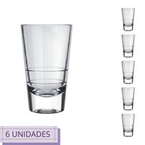 6 Copinhos Shot Caninha 100ml Vodka Bebidas Cachaça Nadir