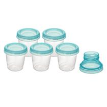 6 copos armazenar congelar leite materno e papinha buba