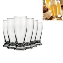 6 Copos Munich De Vidro 200ml Choop Cerveja Bebidas Tulipa 6 Copos Munich De Vidro 200ml Choop Cerveja Bebidas Tulipa