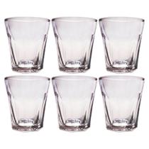 6 Copos Shot Vidro Vodka Tequila Cachaça Dose 45mL Bar