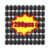 6 Cores 200 Peças Tampas De Válvula De Pneu Impermeáveis Para Carro, Moto, Caminhão E Bicicleta