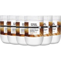 6 Creme Massagem Redutora Cafeína 7 Ativos 650G D'agua Natural 6 Creme Massagem Redutora Cafeína 7 Ativos 650G D'agua Natural