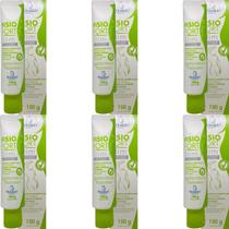 6 Creme Redutor de Medidas Bio Instinto Fisiofort Slim Bisnaga 150g
