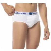 6 Cueca Tradicional Adulto Algodão Slip Personalizado kEEPER 170