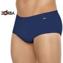 6 Cueca Zorba Masculina Adulto 100% Algodão Abertura Intima