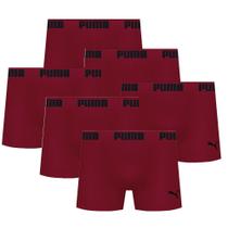 6 Cuecas Boxer Box Sem Costura Masculina Adulta Microfibra