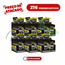 6 Cx Preservativo camisinha Extra Grande 56 mm Prudence c/ 3 total de 216 preservativos 6 Cx Preservativo camisinha Extra Grande 56 mm Prudence c/ 3 total de 216 preservativos