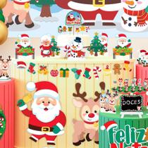 6 Display centro de mesa Decoração Natal em EVA 21x26,5cm - PIFFER 6 Display centro de mesa Decoração Natal em EVA 21x26,5cm - PIFFER