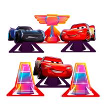 6 Display de mesa Decoração Carros maquim festa Aniversário