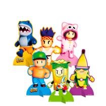 6 Display De Mesa Decoração Stumble Guys Festa Aniversario