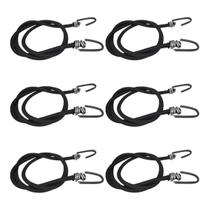 6 Elásticos Extensor Cordinha Gancho Ferro 2,0 Metros