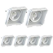 6 Embutido No Frame Ar70 Quadrado Recuado Save Energy 6 Embutido No Frame Ar70 Quadrado Recuado Save Energy
