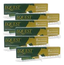 6 Equest 12,2g Moxidectina 2% Vermífugo Gel P/cavalos Zoetis