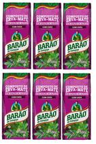 6 Erva Mate Chimarrão BARÃO CHÁS COMPOSTA FUNCHO 500g