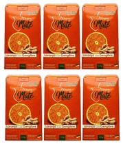 6 Erva Mate Chimarrão ORIGEM DO MATE LARANJA GENGIBRE 500gr 6 Erva Mate Chimarrão ORIGEM DO MATE LARANJA GENGIBRE 500gr