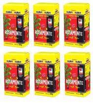 6 Erva Mate Chimarrão ROSAMONTE SUAVE ARGENTINA 500g