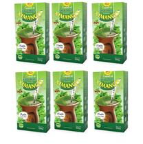 6 Erva Mate Chimarrão XIMANGO MENTA COMPOSTA Sem Glúten 500g