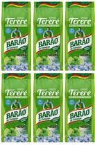 6 Erva Mate Tereré BARÃO LIMÃO FRESH Menta Sem Glúten 500g